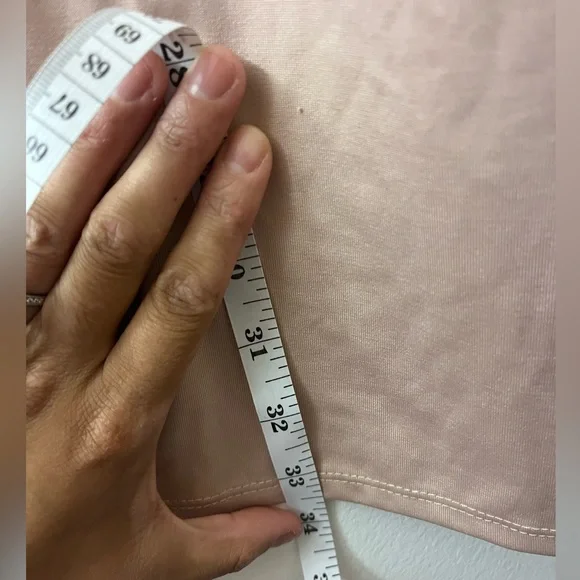 NWT IRIS Nude Pink Bodycon Dress Boutique Cocktail Mini Summer - Picture 15 of 15